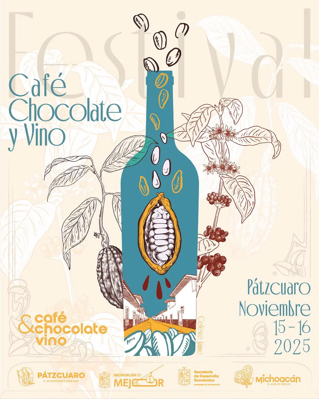 Festival del Café, Chocolate y vino Pátzcuaro 2025