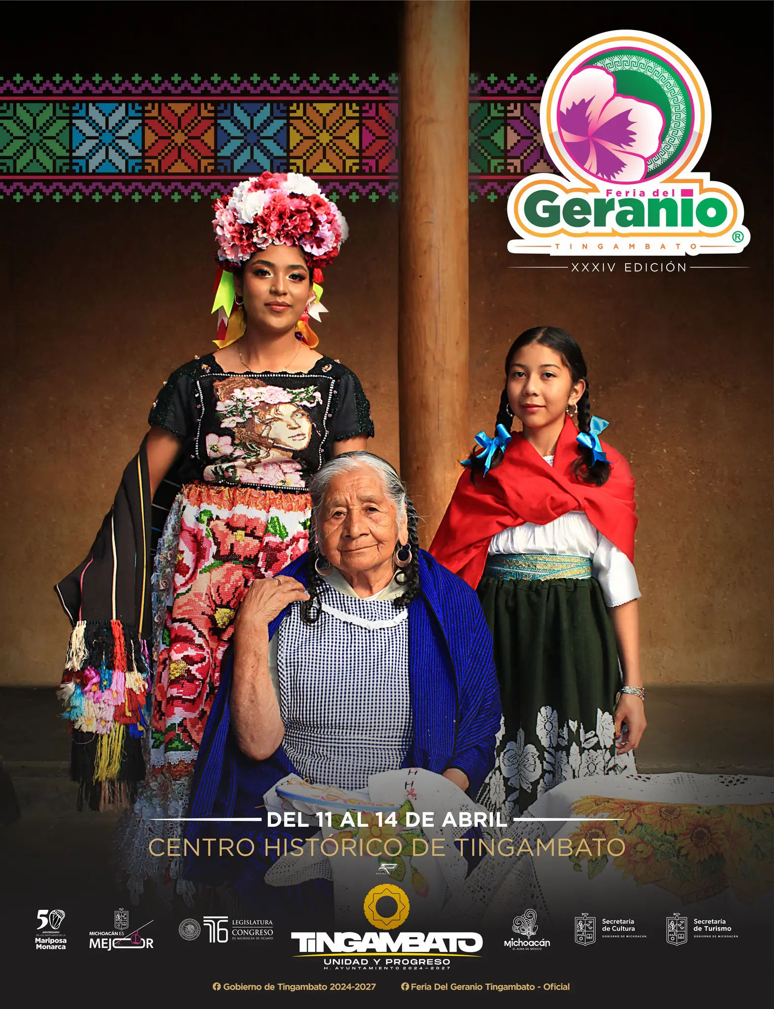 XXXIV Feria del Geranio Tigambato 2025