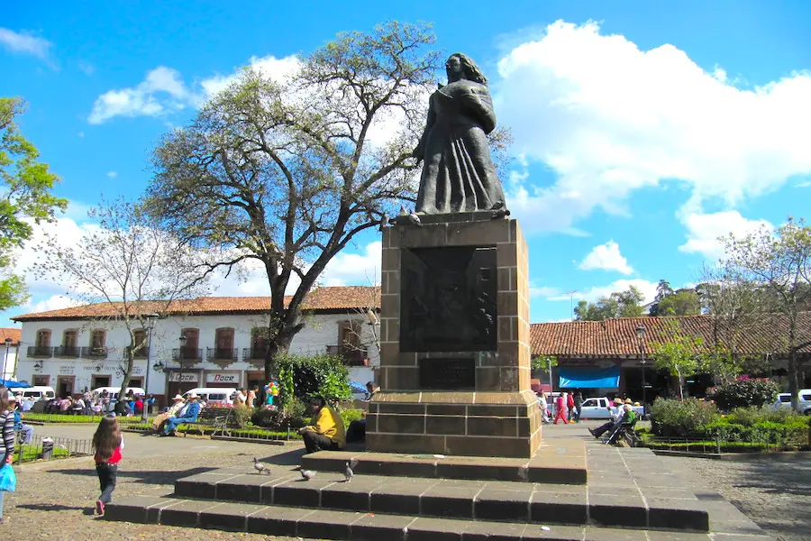 Plaza Gertrudis Bocanegra (antigua plaza de san Agustín)