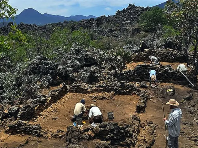 Malpais Prieto Asentamiento Prehispánico